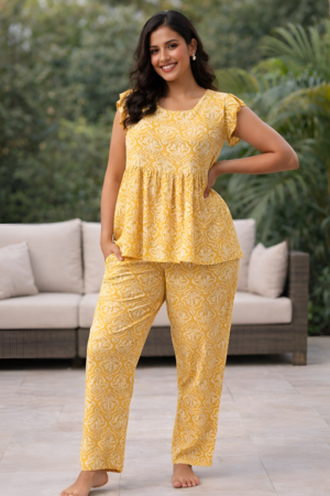 print me pretty feeding long nighty in light pink 100% cotton